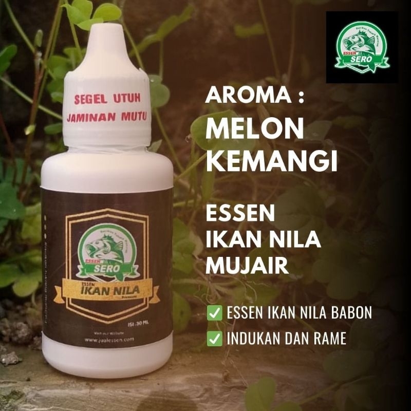 Essen Ikan Nila Babon/Indukan/Essen Ikan Nila Rame/Essen Sero Aroma Kemangi Melon
