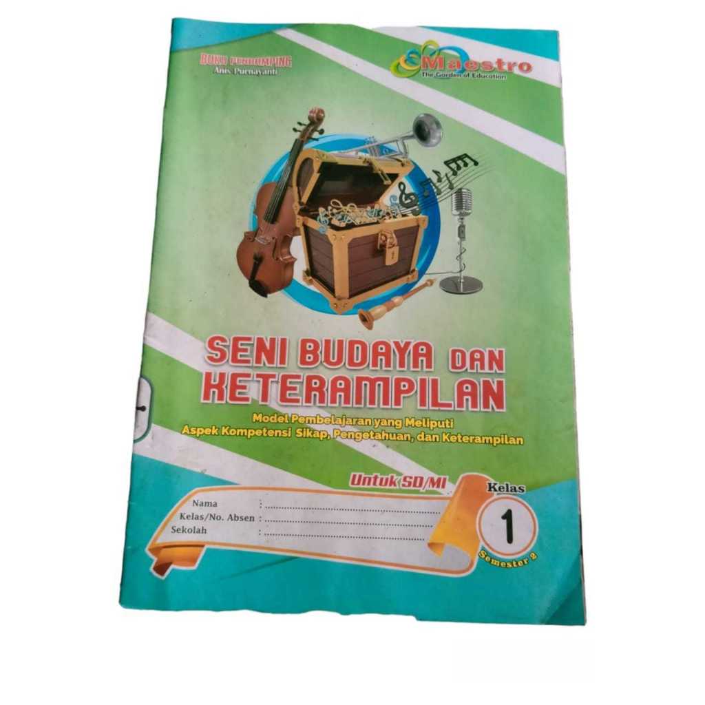 LKS MAESTRO KELAS 1 SENI BUDAYA DAN KETERAMPILAN SEMESTER 2 SD/MI