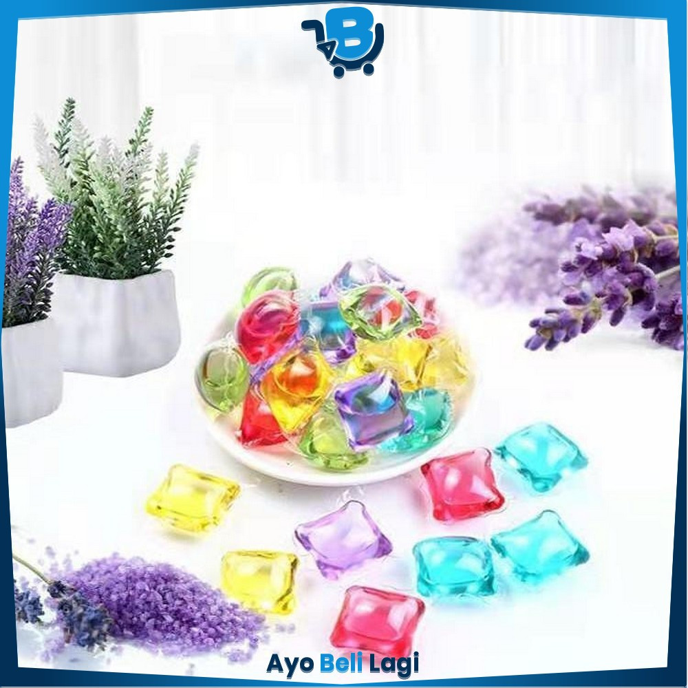Sabun Butir Ajaib Sabun Cuci Baju Cair Isi 100PCS / Detergen Laundry Ball Sabun Liquid Laundry Gel S