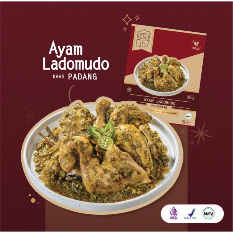

AYAM LADOMUDO FROZEN RESEP57 - KEMASAN BARU