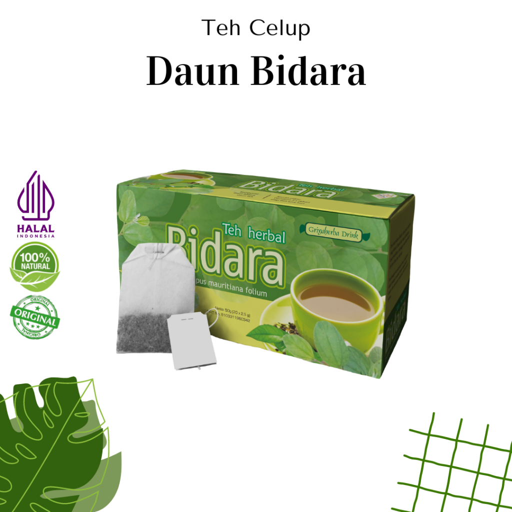 

Teh Daun Bidara Asli Teh Celup Daun Bidara Isi 20 Pcs