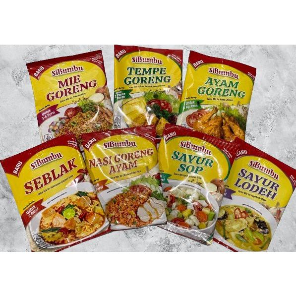 

SiBumbu Bumbu Masak Praktis All Variant Halal [Ayam Goreng, Tempe Goreng, Sayur Lodeh, Sayur Sop, Nasi Goreng, Seblak, Mie Goreng]