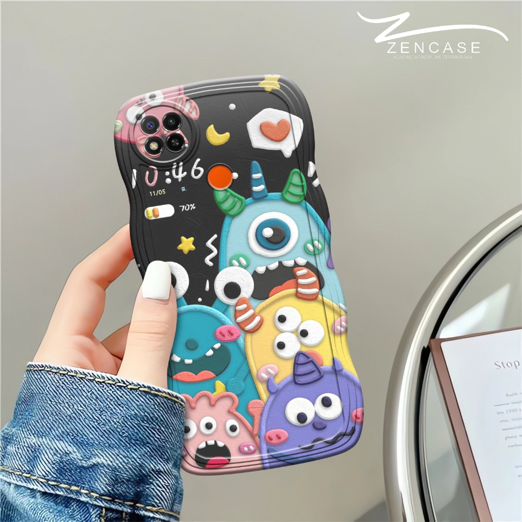 Softcase XIAOMI REDMI 9C GELOMBANG - Fashion Softcase - Casing XIAOMI REDMI 9C GELOMBANG - Softcase 