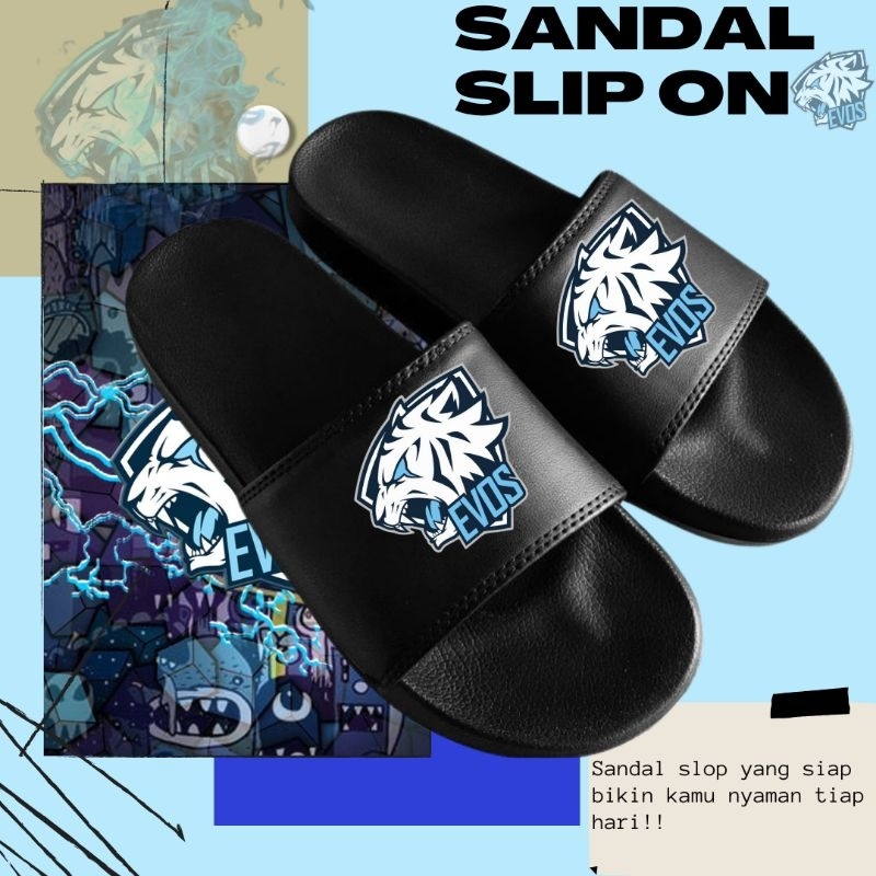 sandal EVOS | sandal ML |sandal slop EVOS | sandal slip on, sandal slop