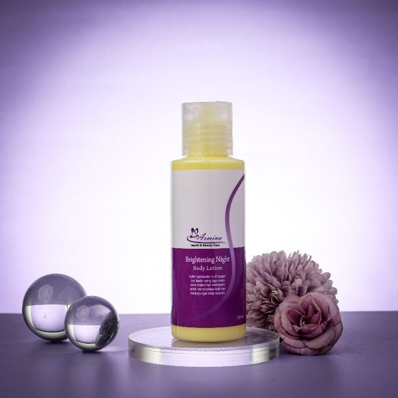 Armina - Body Lotion Pemutih - Hand Body Pemutih - Body Lotion Whitening Malam Best Seller