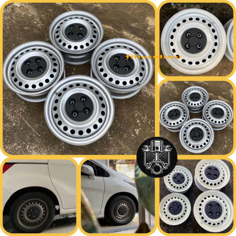 Dop velg kaleng PCD 4x100 RING13/RING14/RING15/RING16/RING17/RING18#SK