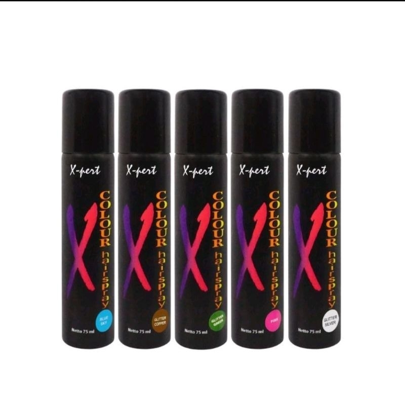 Xpert Hair Colour Spray | Hairspray Warna X-pert