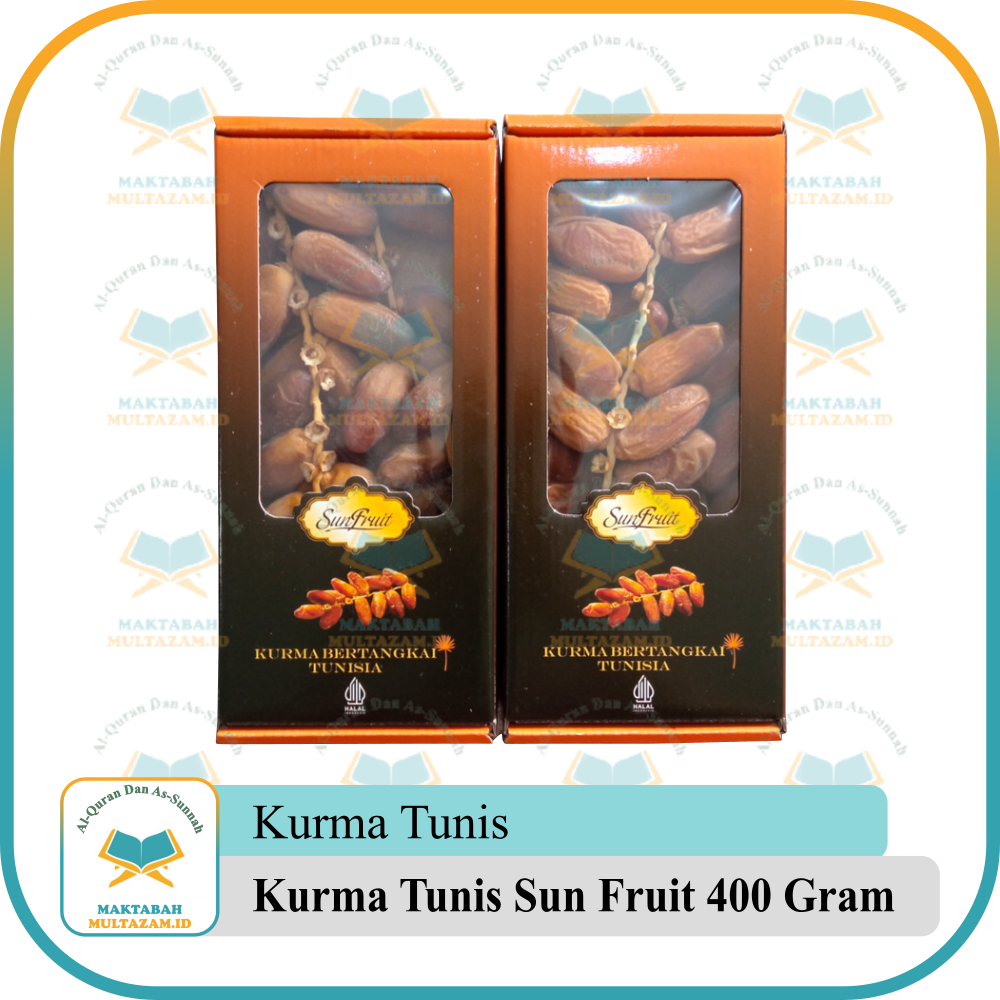 

Kurma Tunis SunFruit 400 gram Original | Kurma Sun Fruit Tangkai 400gr Kurma Tunis Tangkai Sunfruit