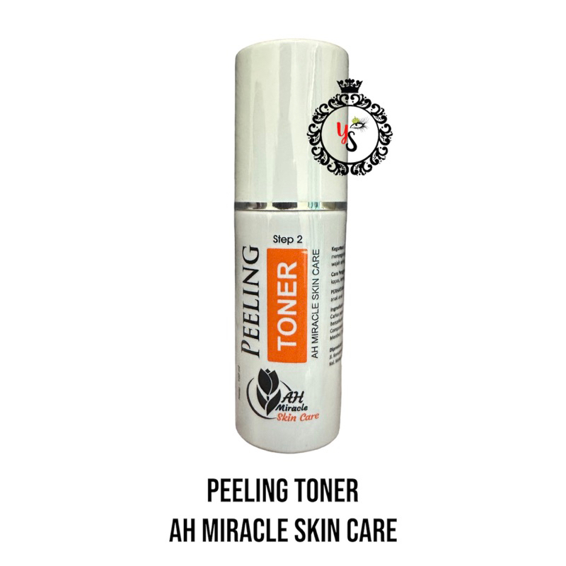 ECER peeling toner facial wash cream siang malam sabun cuci muka day cream night cream AH MIRACLE Sk