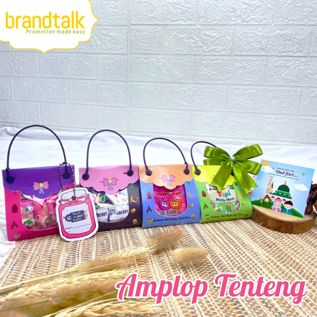 

Hampers Snack Kado Idul Fitri / Parcel Paket Ramadhan - Amplop Tenteng