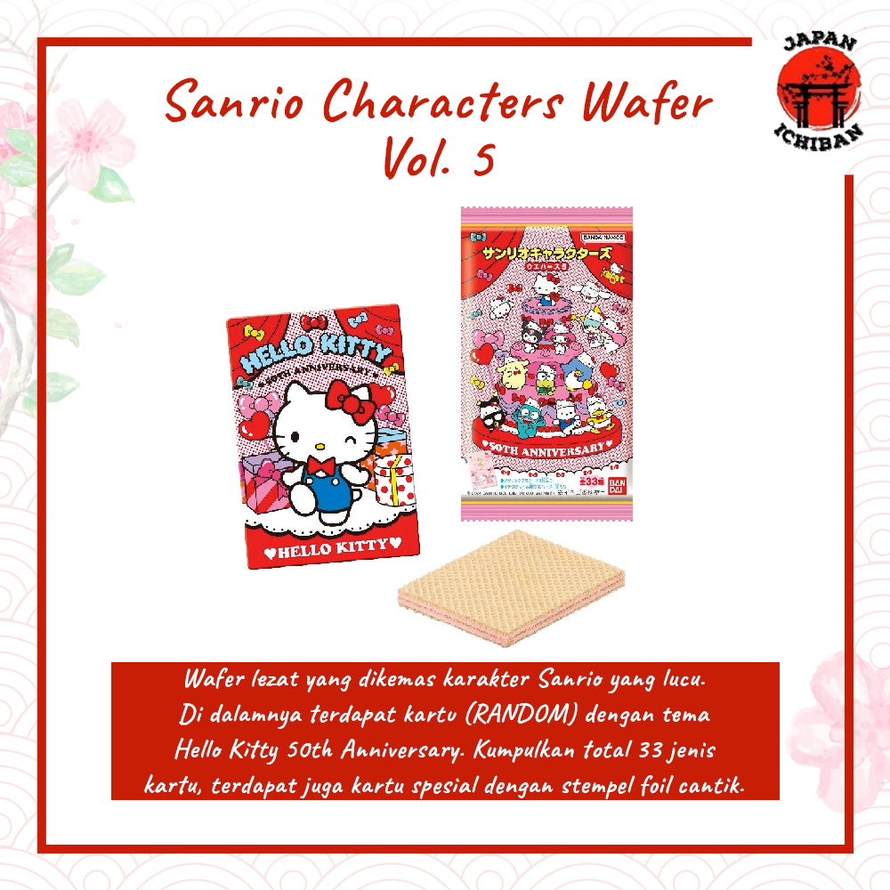 

Sanrio Characters Wafer Vol.5 - Include Sanrio Characters Card Original Japan