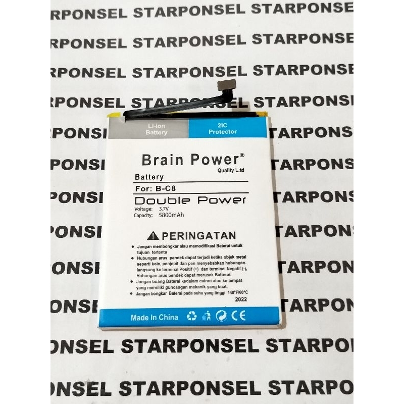 Baterai BATTERY baterai Vivo Y69 B-C8 BC8 B C8 DOUBLE POWER BERAGARANSI