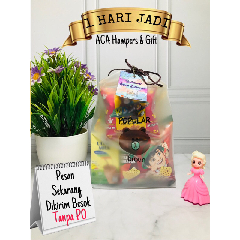 

Paket Snack ulang tahun anak / Hampers ulang tahun anak