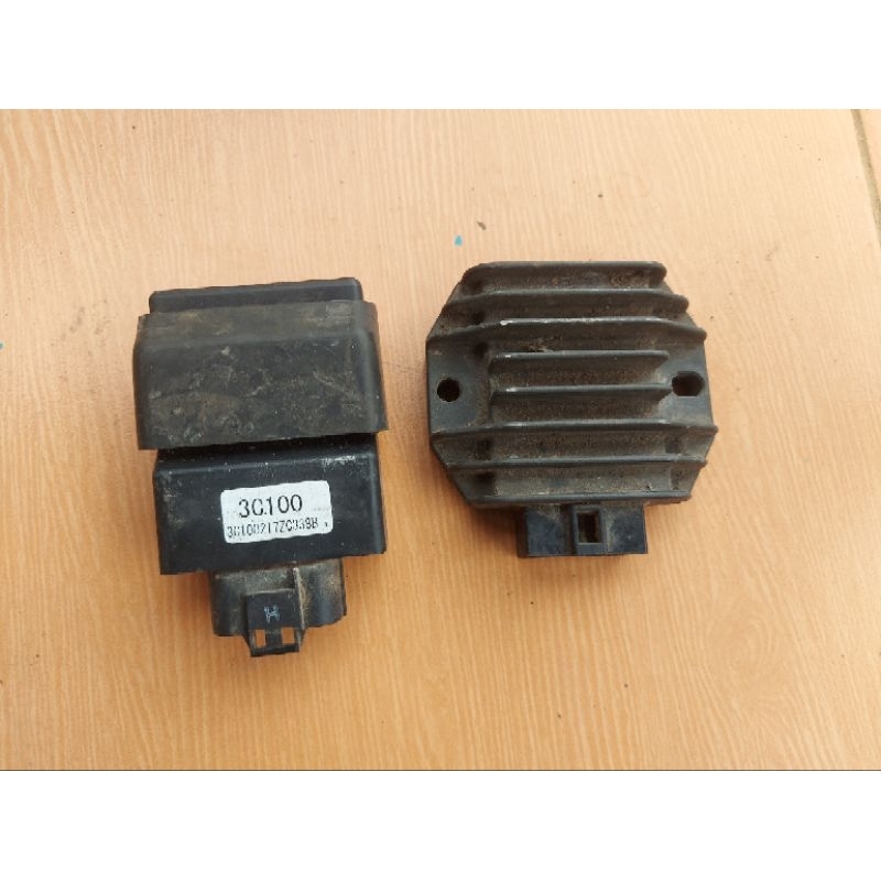 ECU CDI Vixion old lama Set Kiprok original copotan