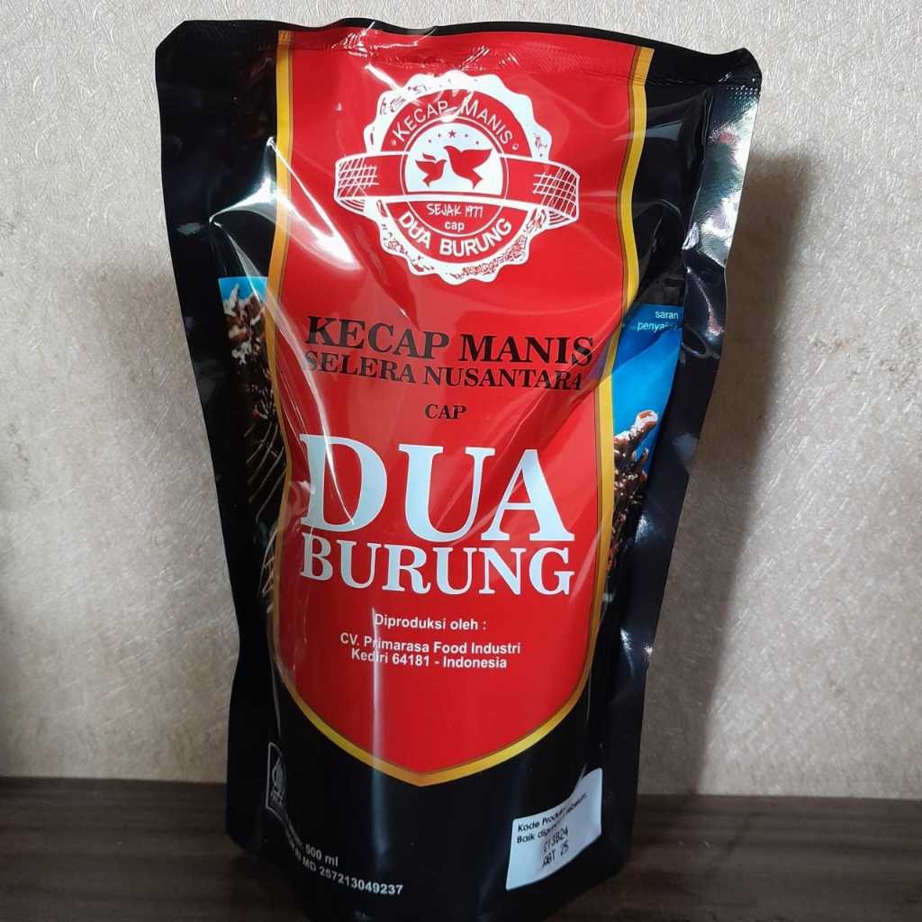 

DUA BURUNG KECAP 450 ML / KECAP MANIS DUA BURUNG