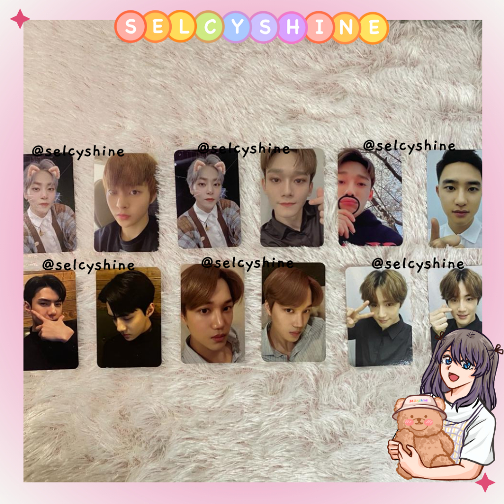 [Selcyshine] Official Photocard EXO ACE Kit 2019 / Welkit Official Photocard - PC Official EXO