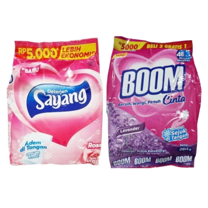 DETERGEN BOOM / Sabun Sayang Detergen Bubuk / SAYANG DETERGEN BUBUK