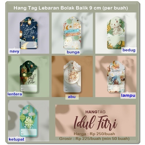 

ALB-285 : Hang Tag Lebaran Bolak Balik 9 cm (per buah)