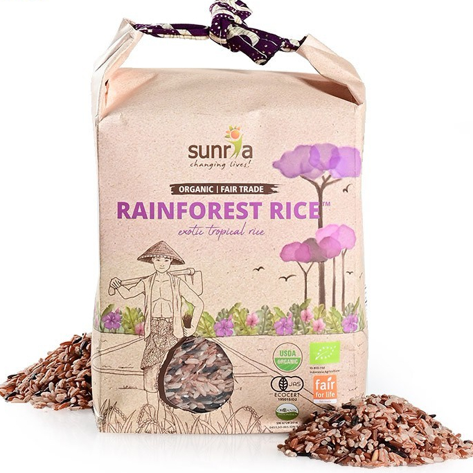 

Sunria - Beras Rainforest Rice Organic 1 Kg