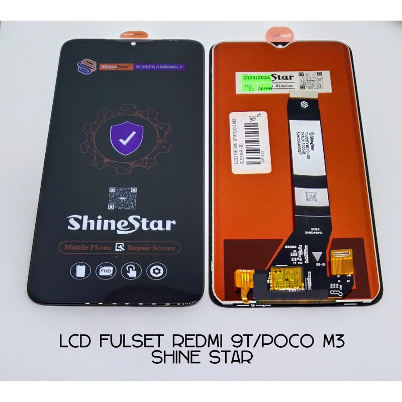 LCD FULSET POCO M3/REDMI 9T SHINE STAR ORIGINAL