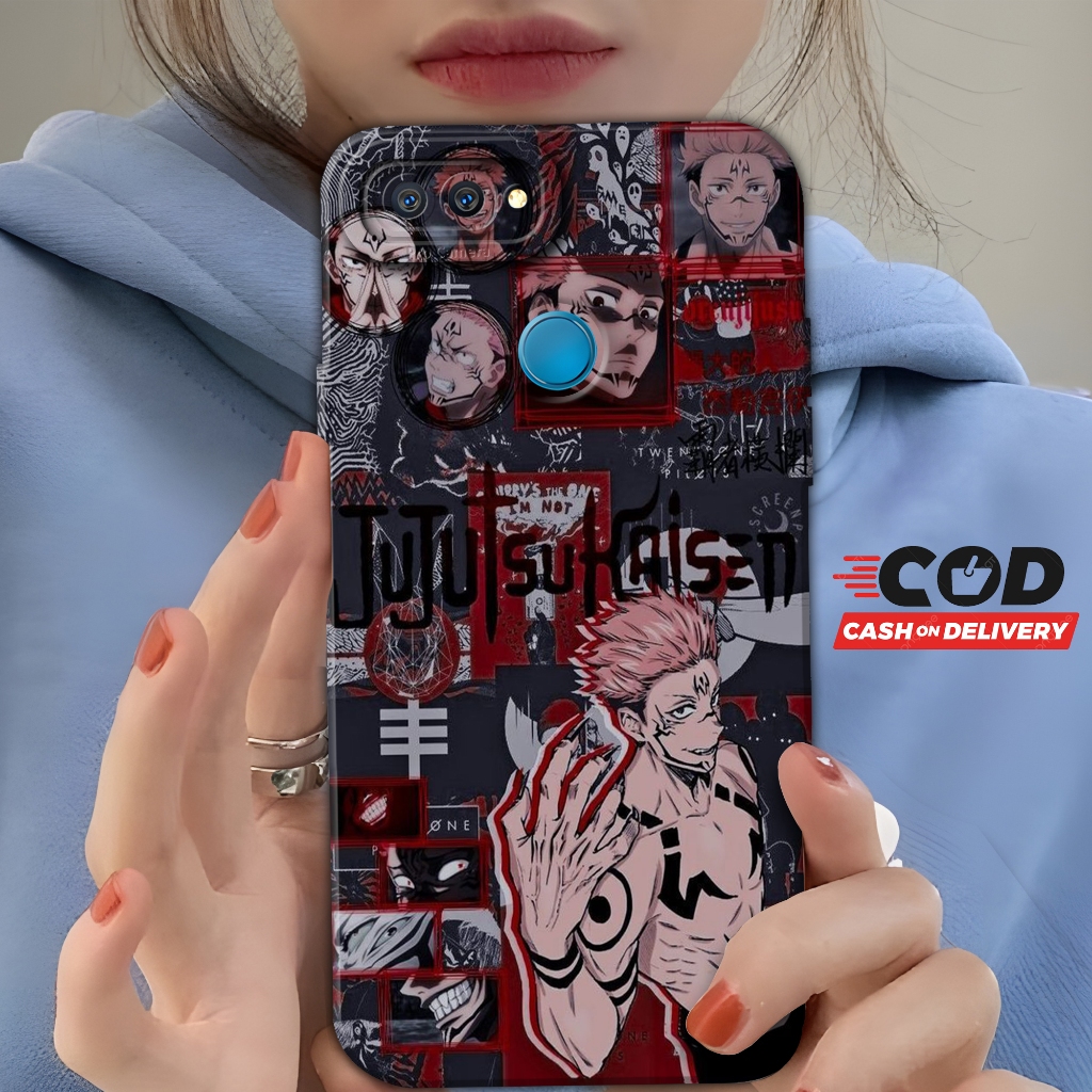 {ALD31} Soft Case Oppo A5S A7 A12 A11K - Fashion Case Motif Anime - Softcase Pro Camera Oppo - Case 
