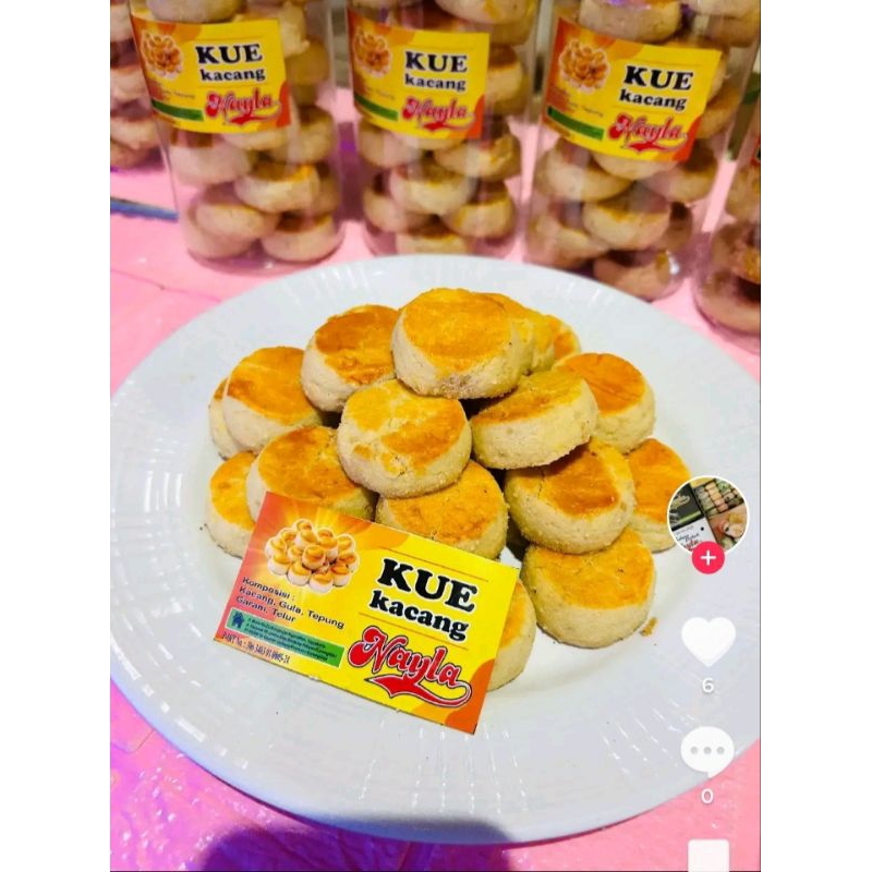 

Kue Kacang Nayla (tanpa bahan pengawet)