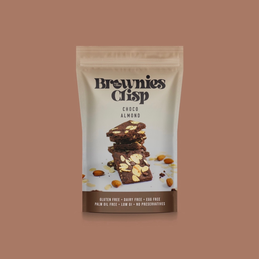 

Brownies Crisp - Choco Almond (75gr) Holy Bites - Healthy Snack