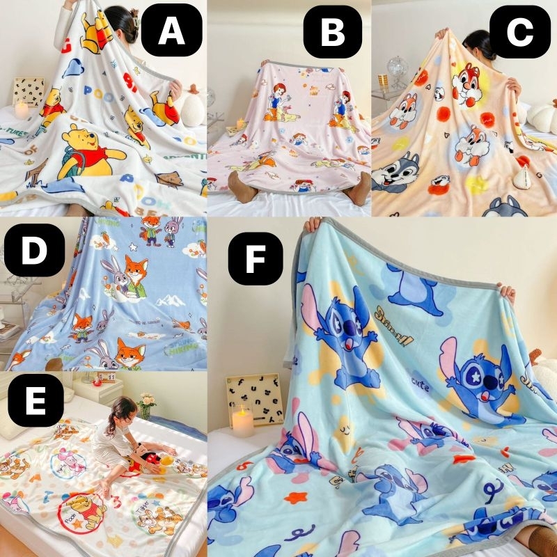 READY Disney Kids Blanket / Selimut Anak Disney Viral/ Selimut Disney Premium Anak/ Selimut Disney A