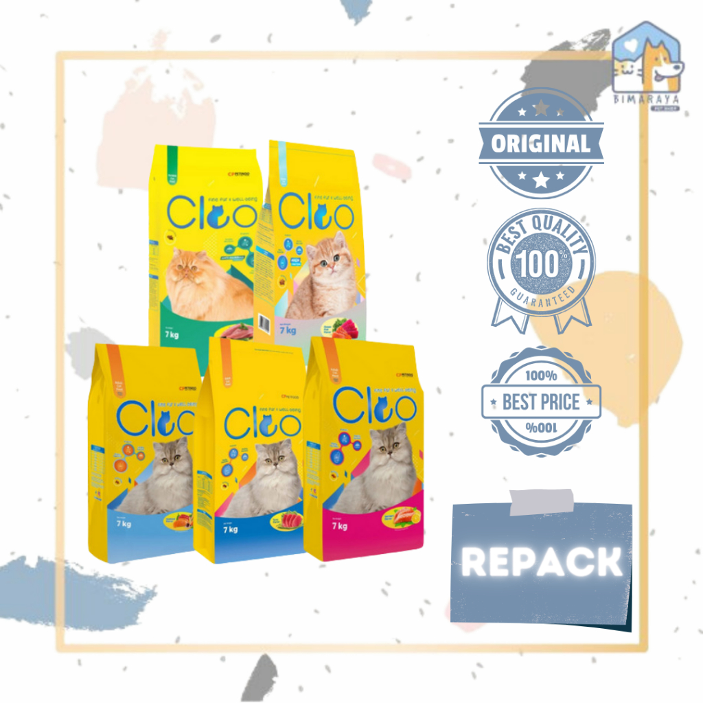 CLEO CAT FOOD 1 KG REPACK