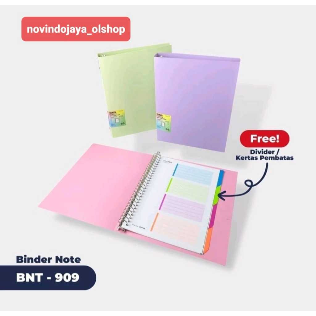 

BINDER FILE / BINDER NOTE BESAR B5 TOPLA BNT-909 TERMURAH