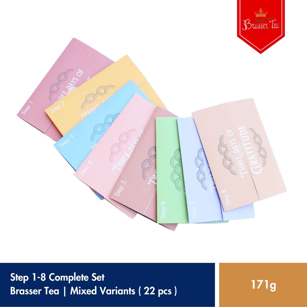 

Step 1-8 Complete Set | Brasser Tea Mixed Variants 22pcs (171g)