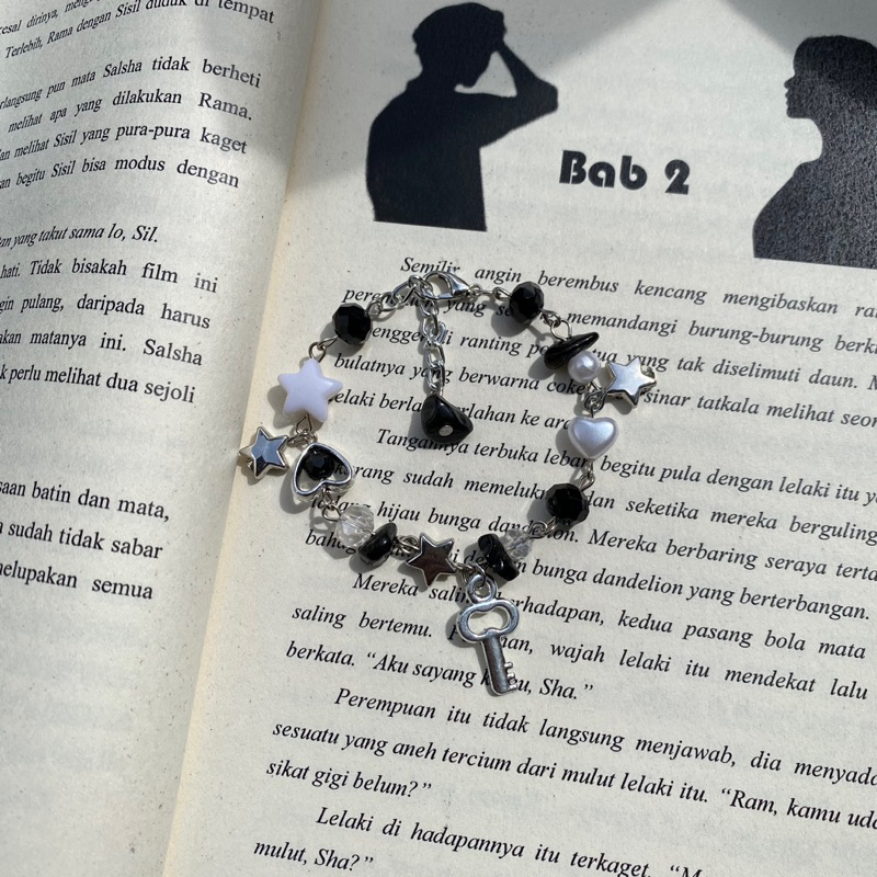GELANG COUPLE/gelang manik/gelang batu/gelang couple aesthetic