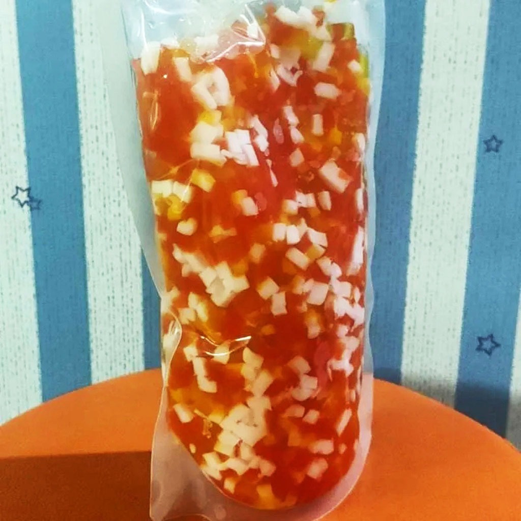 

Jeli Pelangi Jelly Rasa Buah 1 Kg Nata De Coco Jeli Campuran Es Puding Jely Agar Ager Topping Minuman