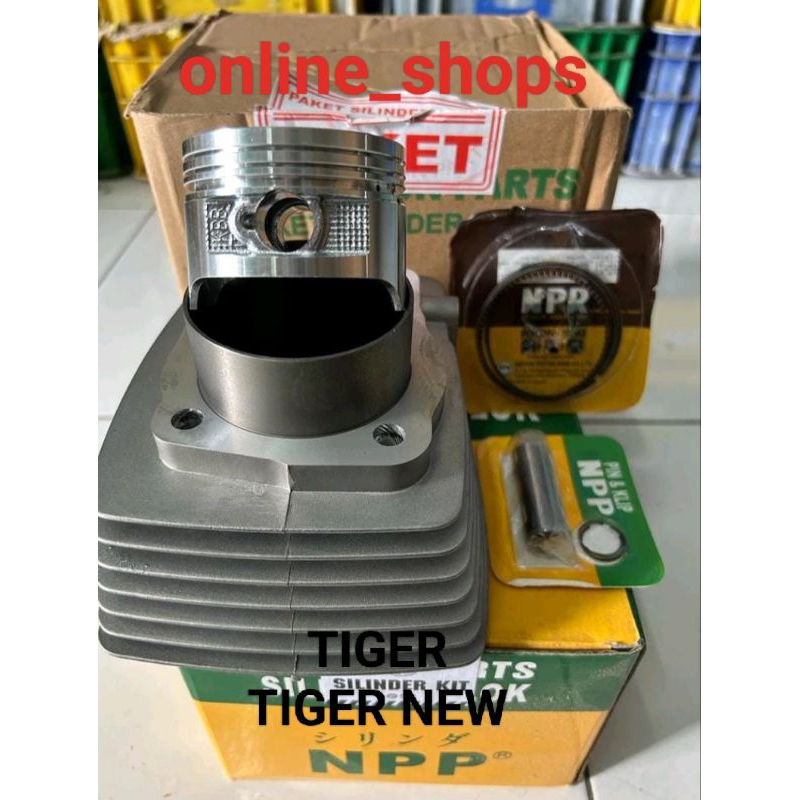 Blok komplit tiger tiger new KCN silinder blok seher set NPP