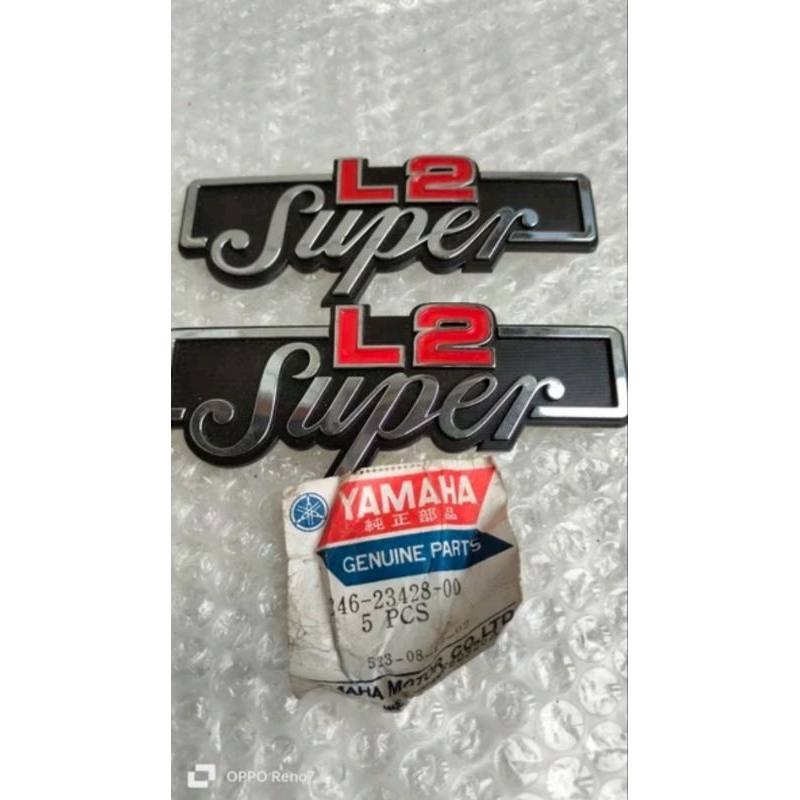 emblem tepong kempol Yamaha L2 L2 super original