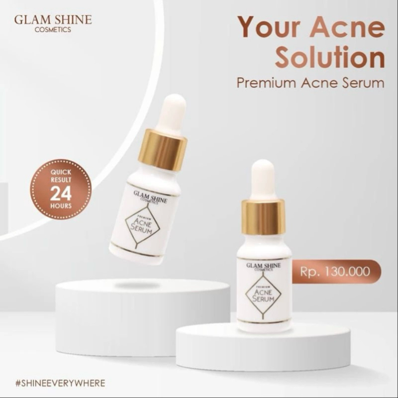 Glamshine Serum Acne Jerawat Glamshineofficial Glamshine official store Glam Shine Glame shine Glams