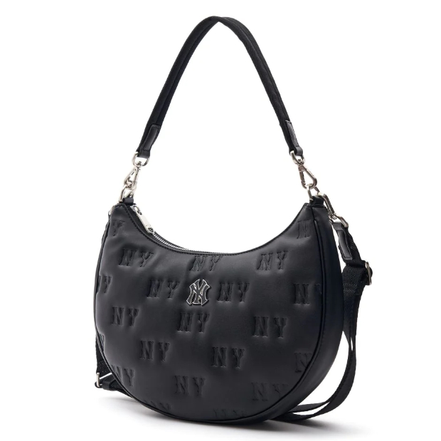 MLB Emboss Cross Type Hobo Bag 100% ORI