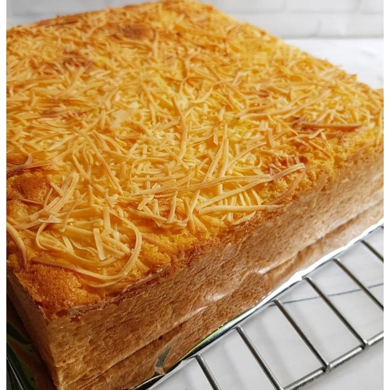 

Sponge Cake Keju HOMEMADE// Bolu Keju