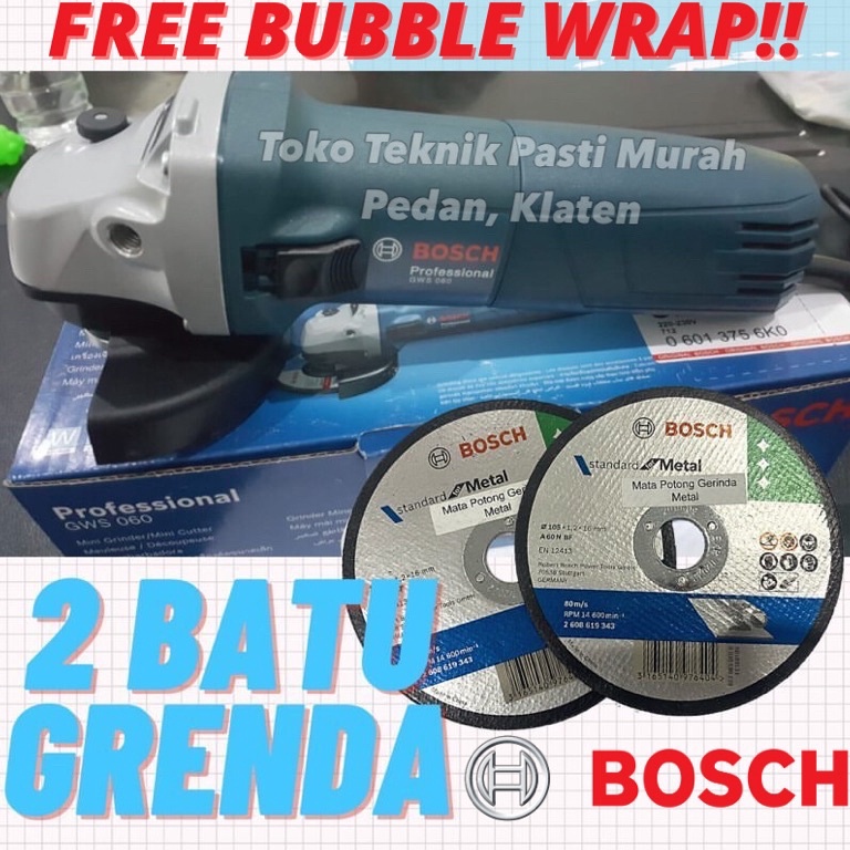 ART N4B Mesin Gerinda BOSCH ORI GWS6 Grenda Grinda Gurinda GWS 6 gws7 gws 7 gws7