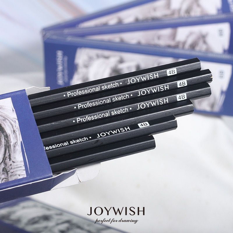

Graphite Pencil / Pensil Grafit Sketsa - Joywish Professional Sketch Pencil 2H HB 2B 4B 6B 8B 10B (Satuan)