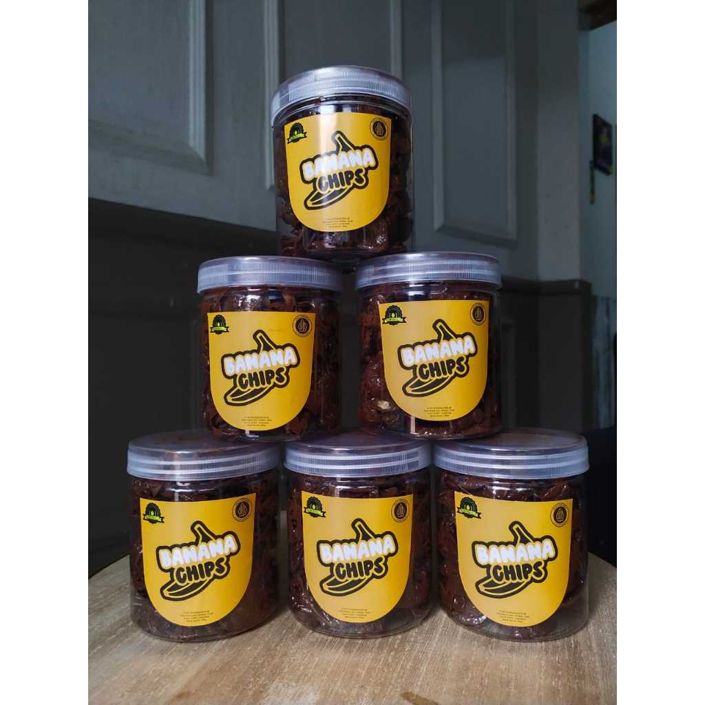 

Snack viral Banana chips cemilan sehat 250 gr makanan ringan enak halal