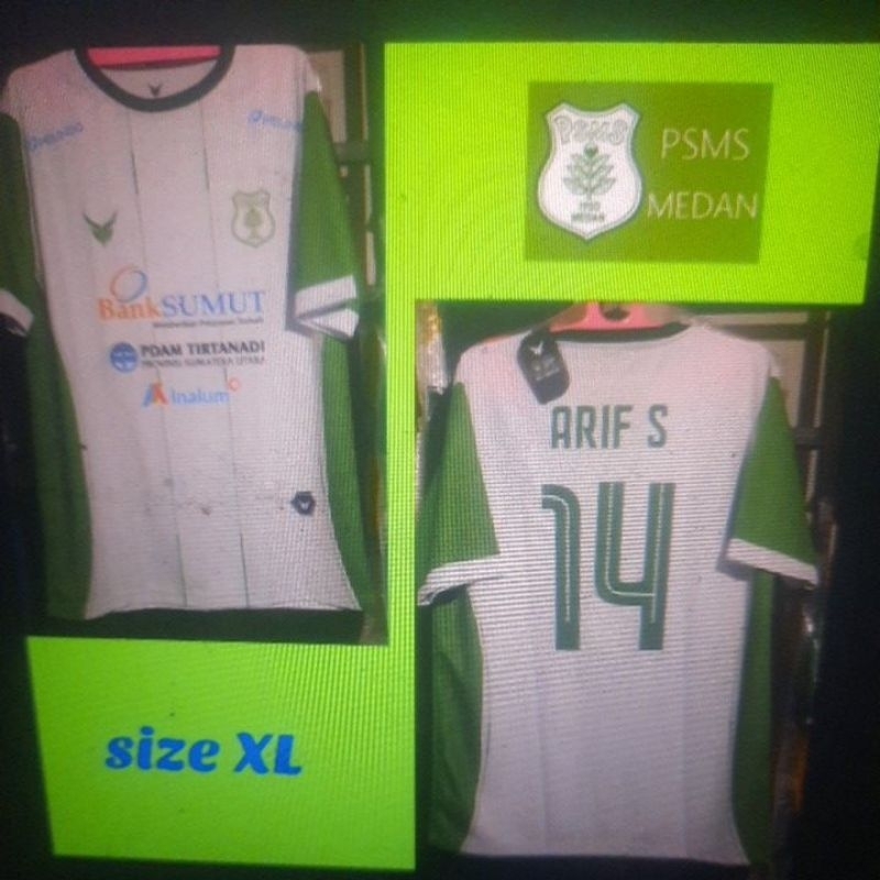 Jersey PSMS Medan Home.2021/2022, BNWT