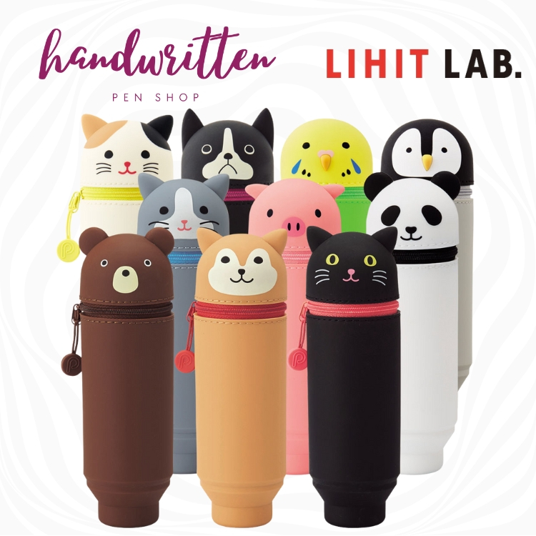 

LIHIT LAB A-7712 Punilabo Silicone Standing Pen Case / Tempat Pensil