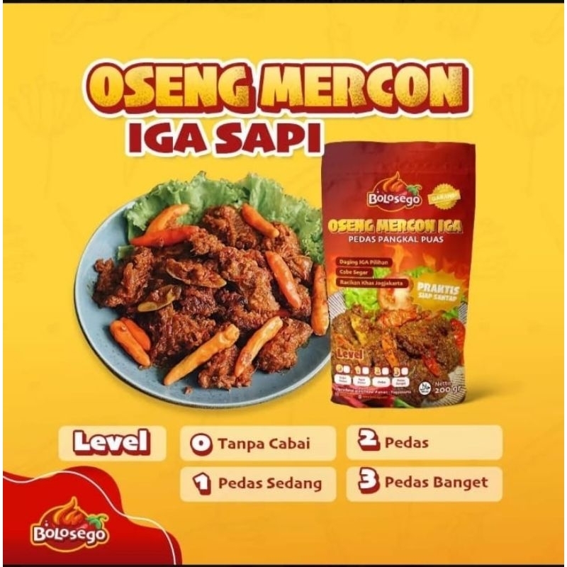 

BOLOSEGO IGA MERCON KHAS JOGJA 200G