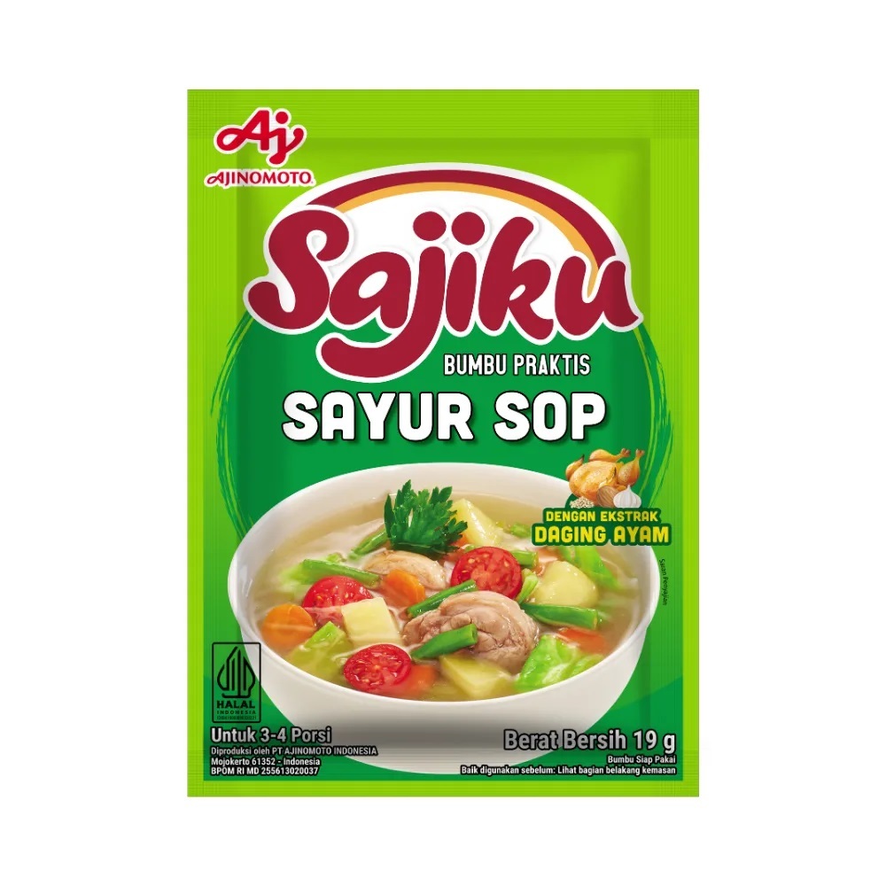 

Sajiku Bumbu Sayur Sop 19 gr