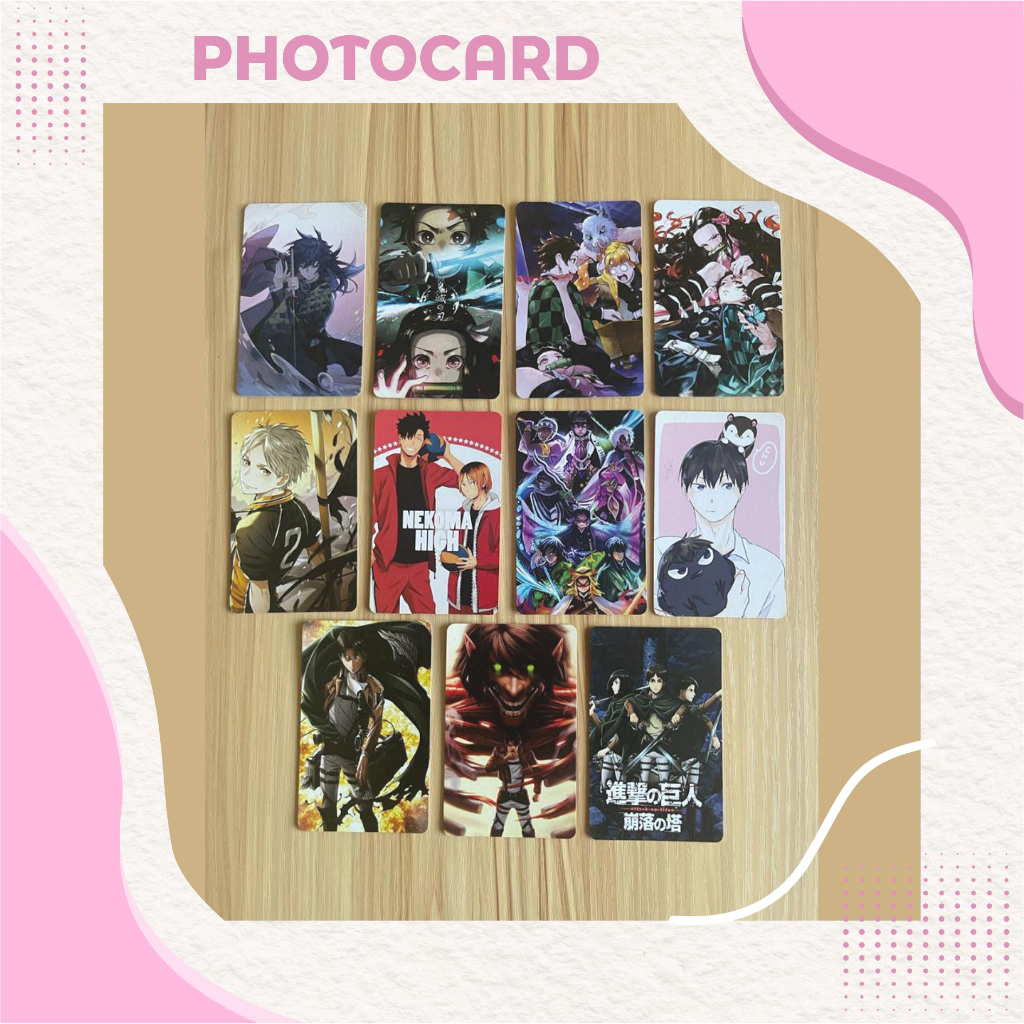(Isi 25 pc) Jasa Cetak Custom Photocard
