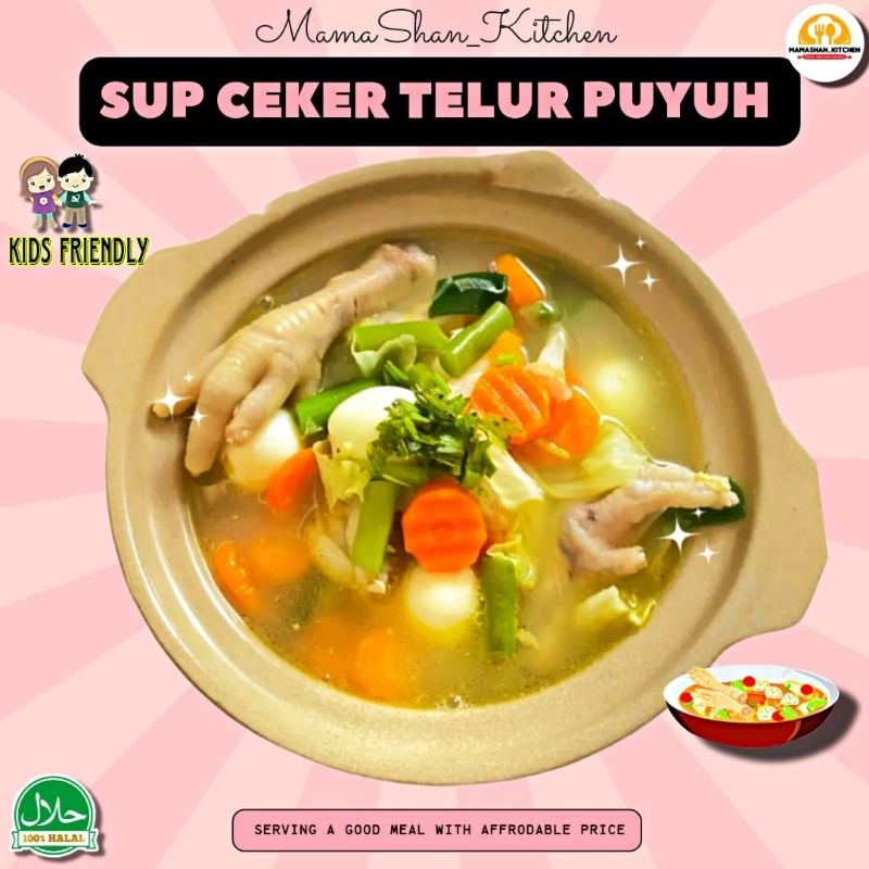 

MENU FAMILY..!! "SOP CEKER TELUR PUYUH" EKONOMIS BINTANG LIMA