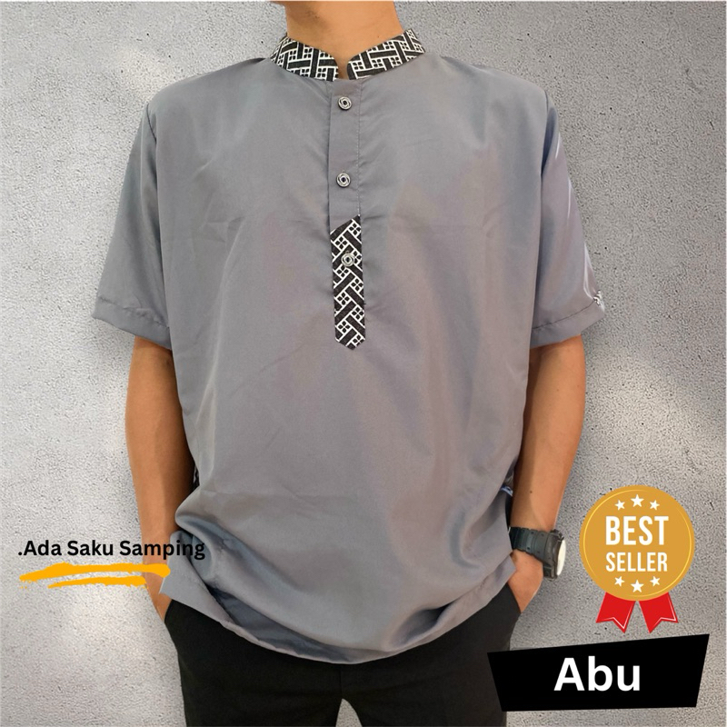 Baju Koko Pria Saku Samping/Ibrahim Collection