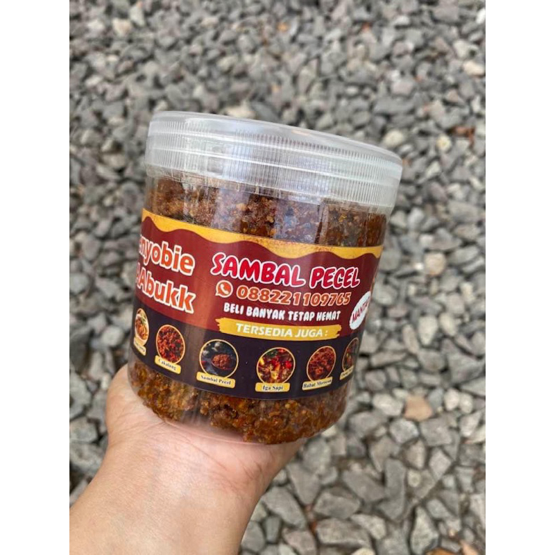 

SAMBAL pecel kemasan 1/2 KG