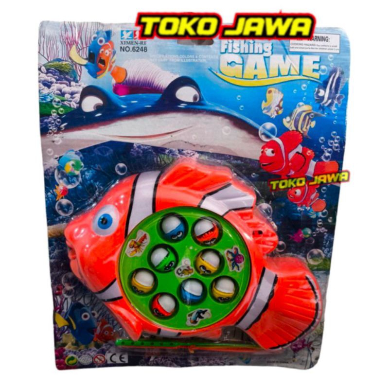 Mainan Edukasi Anak Nemo fishing game import Mainan Pancingan Ikan Nemo Mainan Fishing